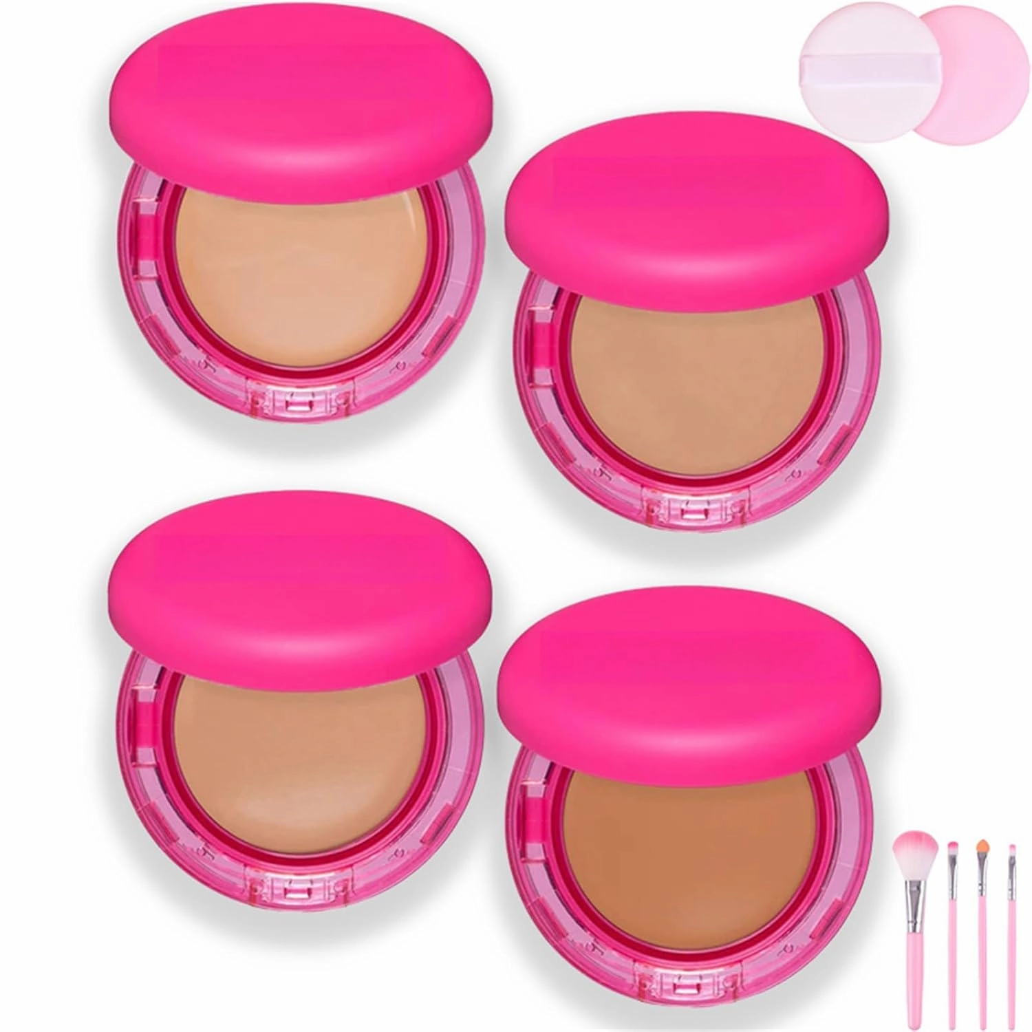 Peptide Bounce Balm Foundation for Mature Skin ，Defying Makeup with Vegan Clean Formula, Medium Buildable Coverage to Blur Fine Lines & Smooth Texture, All Skin Types (Fair-Light, A)