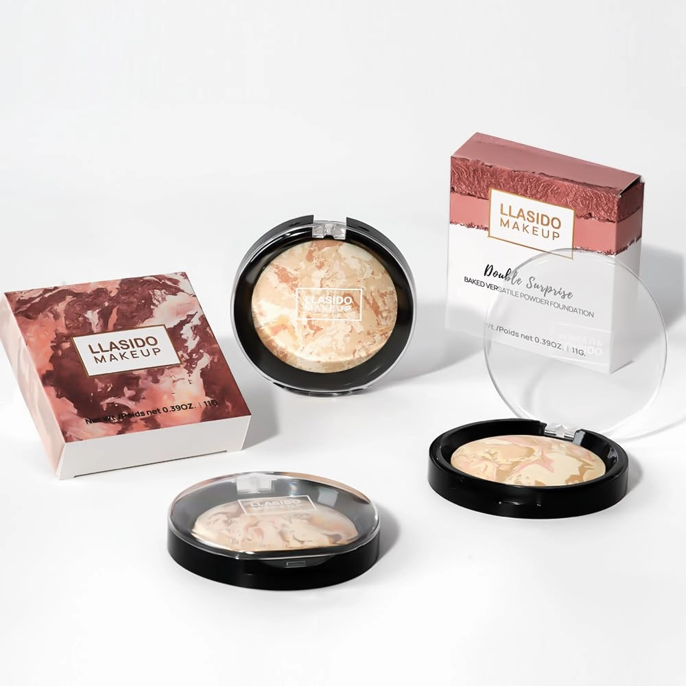 Perfect Baked Powder -Smooth Skin Tone- Buildable Light To Full Coverage - Matte Finish -Suitable For All Skin Types, Vegan & Cruelty-Free.