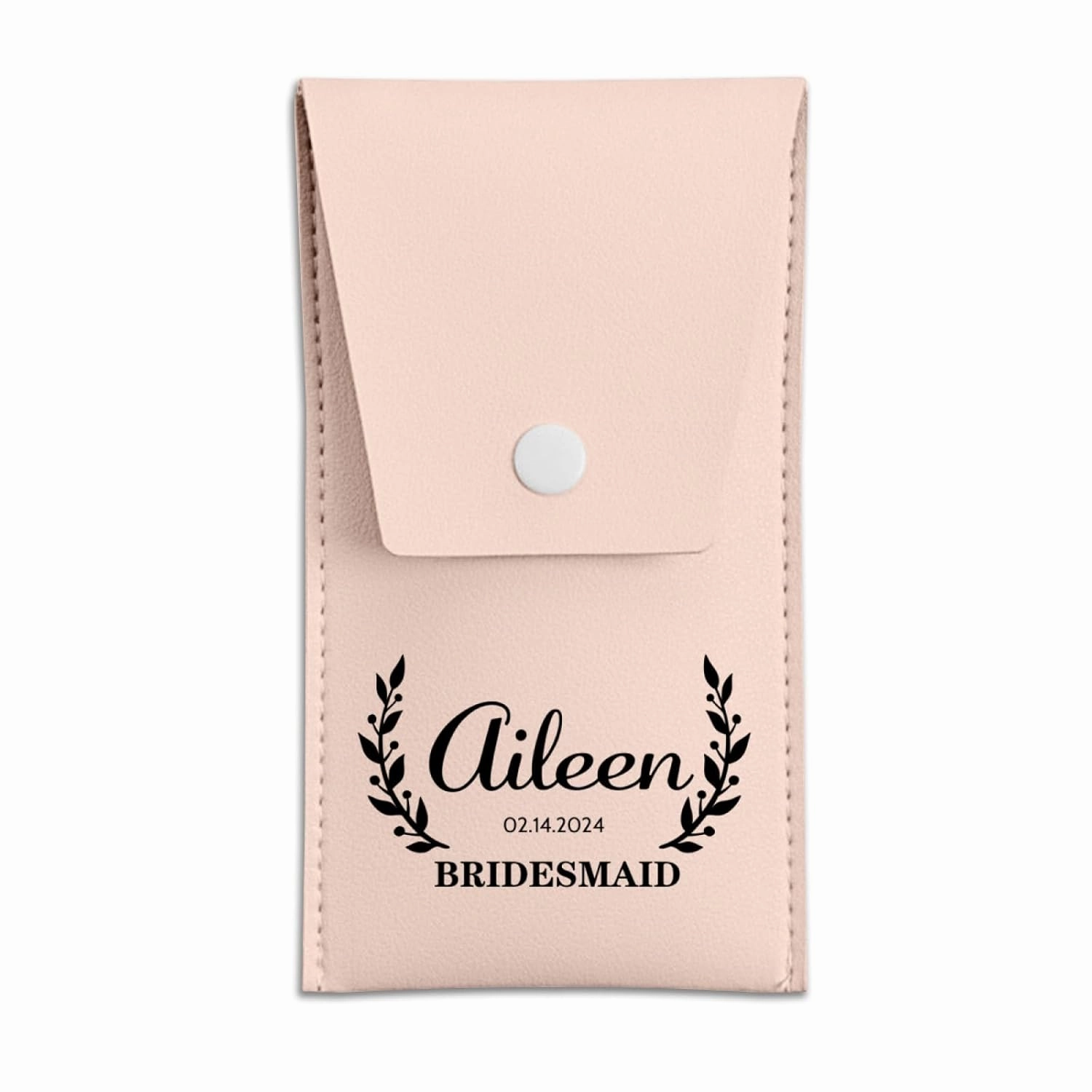 Personalized 5 Sets Travel Makeup Brush Custom Bridesmaid Gift Brushes Bag Bridal Shower Favors Face Make up Brushes Blending Powder Blush for Wedding Bachelorette Party Gift