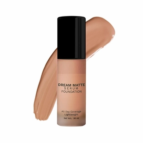 Pi.lGrim M.edium Rich Caramel Serum Liquid Foundation, Matte & Poreless,30 ml |Foundation for face make up infused |Water-Resistant,All Day Coverage| All Skin Types