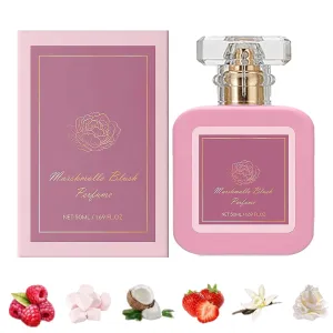 Pink Blush Shams Al Emarat Khususi Eau De Parfum Spray, Strawberry Candy Perfume, Fresh, Sweet(1pcs)