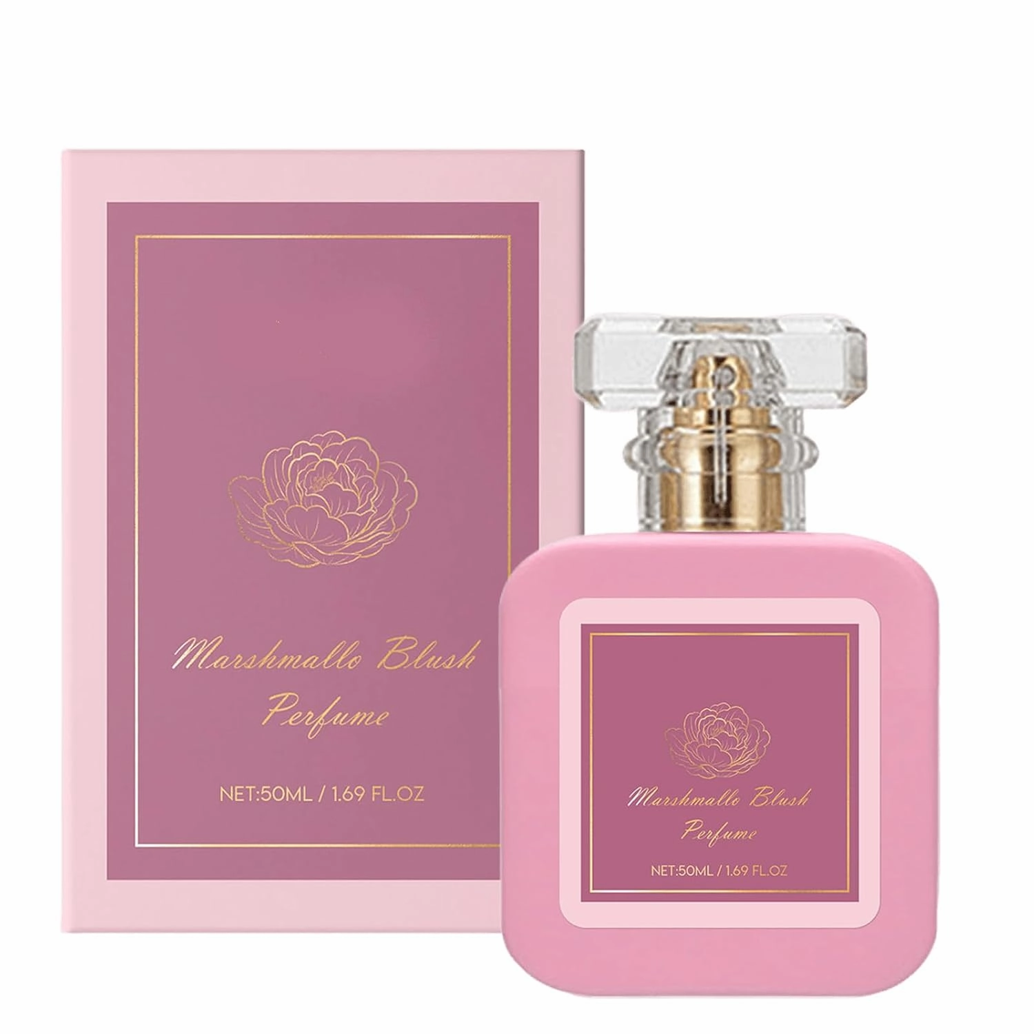 Pink Blush Shams Al Emarat Khususi Eau De Parfum Spray, Marshmallow Blush Perfume, Women's Edp Spray - Strawberry Candy Sweet Vitality Perfume