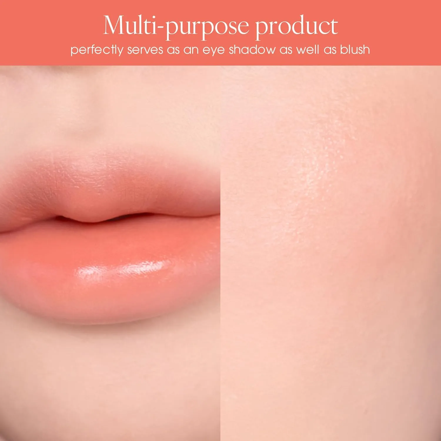 PLAT LIPS 903 NUDE BEIGE, Lip & Cheek, Lightweight, Naturally Dewy  Glowy Finish, Blendable & Buildable Formula (1.2g, 0.003 oz.)