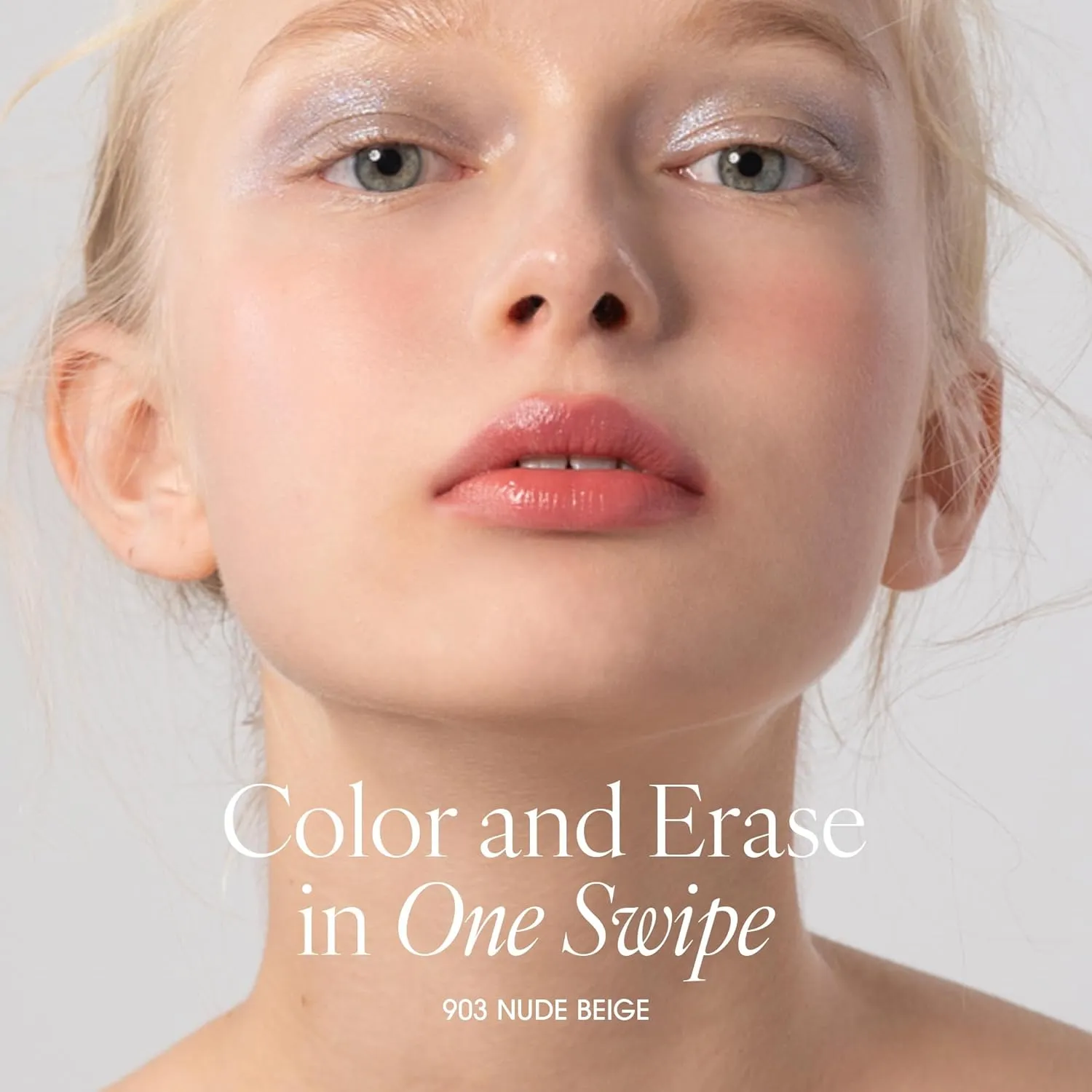 PLAT LIPS 903 NUDE BEIGE, Lip & Cheek, Lightweight, Naturally Dewy  Glowy Finish, Blendable & Buildable Formula (1.2g, 0.003 oz.)