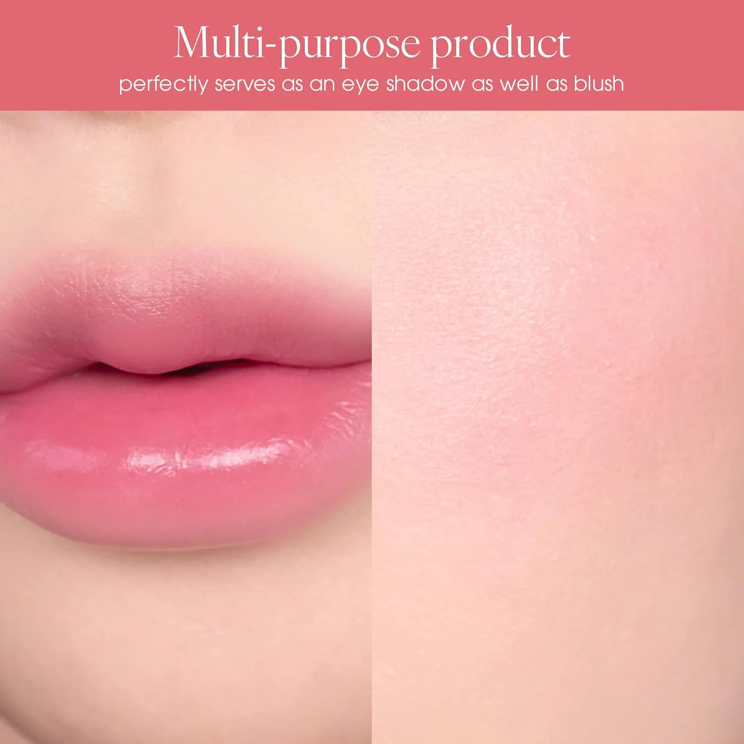 PLAT LIPS 907 COCO HAZE, Lip & Cheek, Lightweight, Naturally Dewy  Glowy Finish, Blendable & Buildable Formula (1.2g, 0.003 oz.)