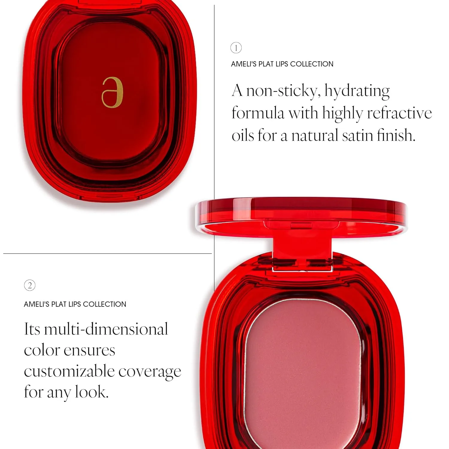 PLAT LIPS 907 COCO HAZE, Lip & Cheek, Lightweight, Naturally Dewy  Glowy Finish, Blendable & Buildable Formula (1.2g, 0.003 oz.)