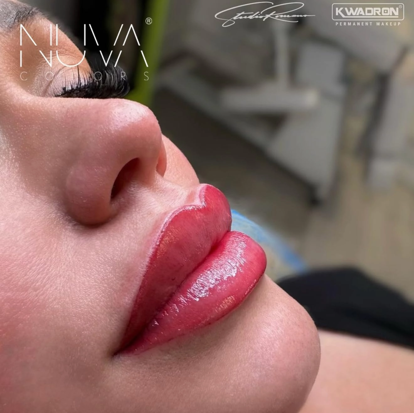 PMU Lip Pigment, Customizable, Cool Undertone for Lip Blushing & More, Vegan, Made in USA (Pink Blush)