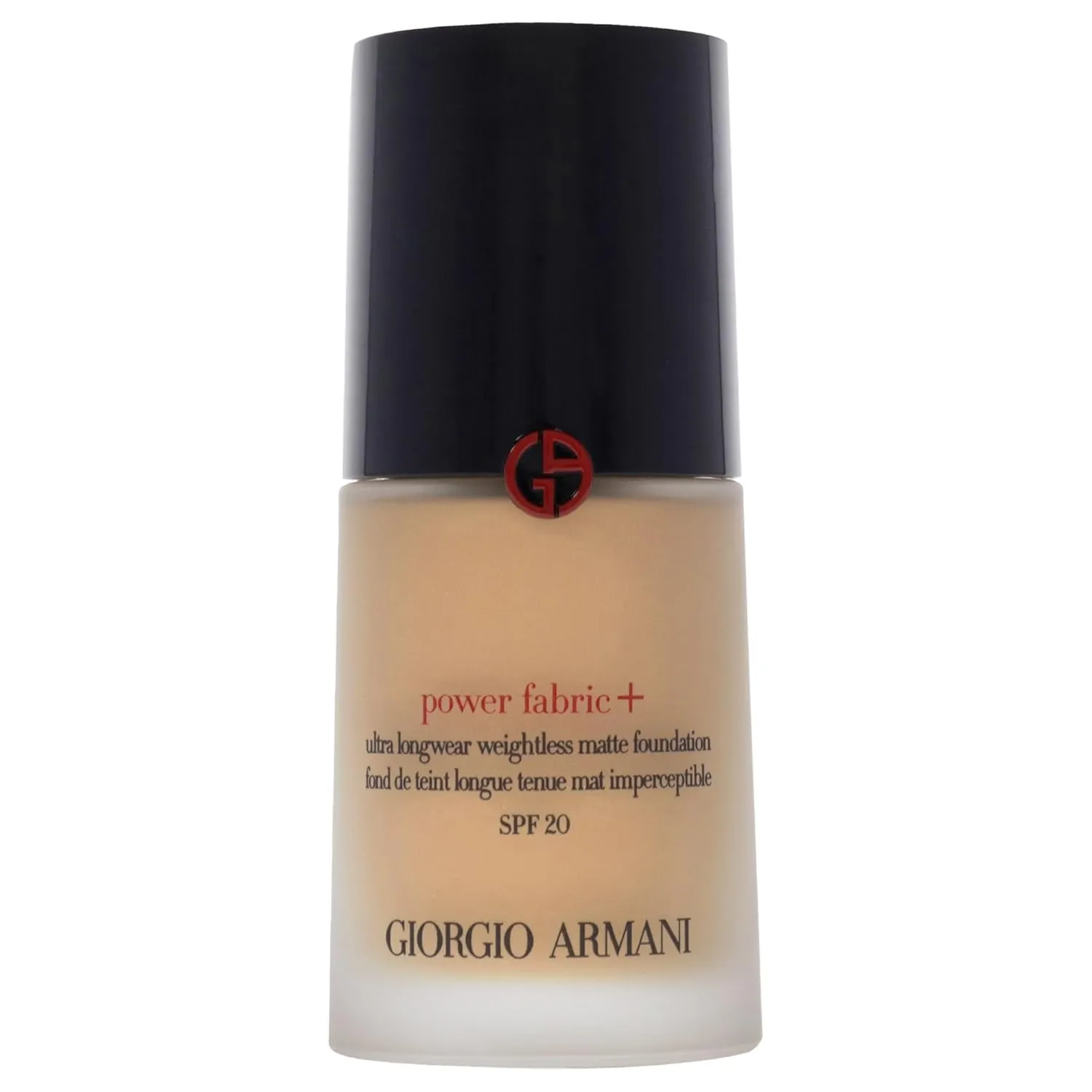 Power Fabric Plus Longwear Weightless Matte Foundation SPF 20-6 by Giorgio Armani for Women - 1 oz Foundation