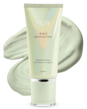 PÜR Beauty 4-in-1 Correcting Primer, Pore Reducer, Makeup Primer, Redness Reducer, Cruelty-Free, Lightweight Formula, Vegan Friendly