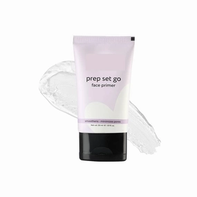 Prep Set Go Face Primer | Minimizes Pores | Weightless Formula | 100% Vegan & Cruelty Free | 30 ml