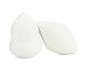 Pure Luxury Makeup Sponge Duo set, Beauty Blender Sponge for Liquid & Powder, Flawless Foundation Sponge & Makeup Applicator, Soft & Reusable Beauty Sponge, Non-Latex & Dye-Free