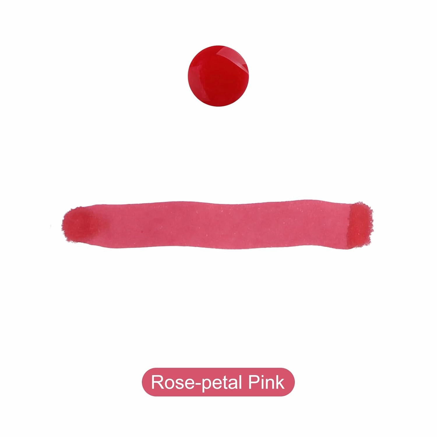 QUELLE Permanent Makeup Ink Lips Pigment Water Based 0.5oz/15ml Vegan Lip Ink Microblading Pigment for Lip Blush Permanent Makeup Lip Color (Rose-petal Pink)