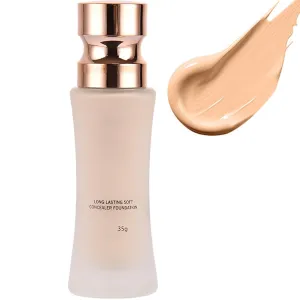 Radiant Coverhydration Foundation, Liquid Coverage Hydrating Makeup, Lightweight Face Makeup, Natural Finish, 35 g (03)
