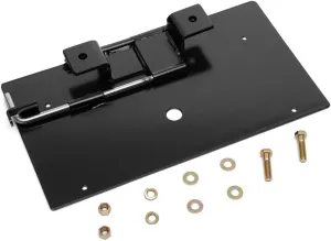 RealTruck Backrack Flooding Light Bracket, 16X7 | Center Mount, Black | 91002RECF | Universal w/Backrack Frame's