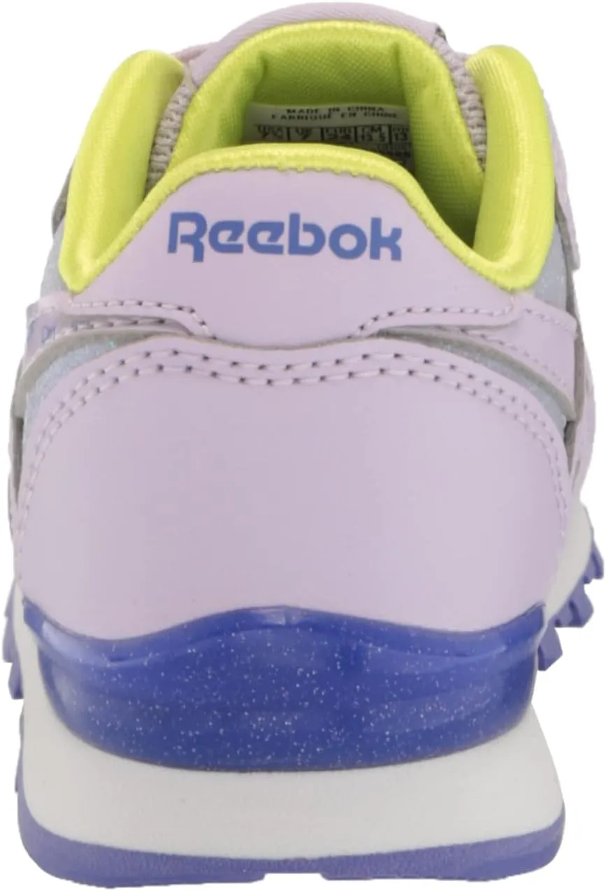Reebok Unisex-Child Classic Leather Step N Flash Light Up Sneaker
