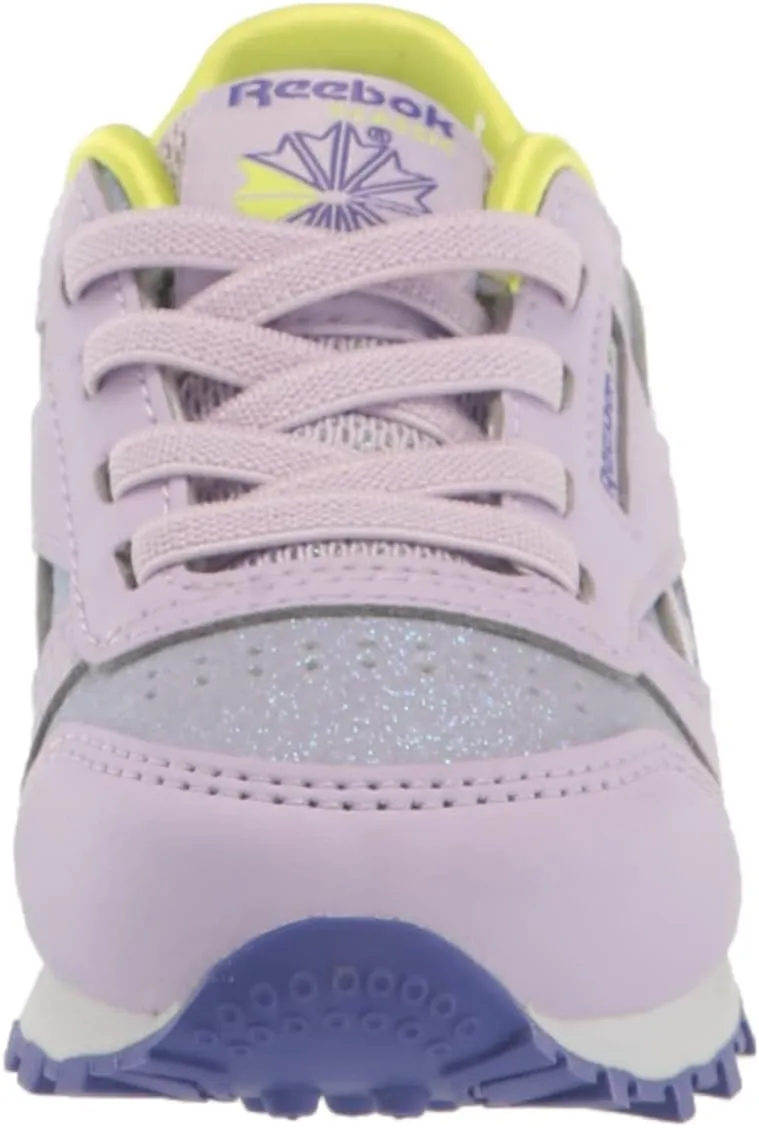 Reebok Unisex-Child Classic Leather Step N Flash Light Up Sneaker