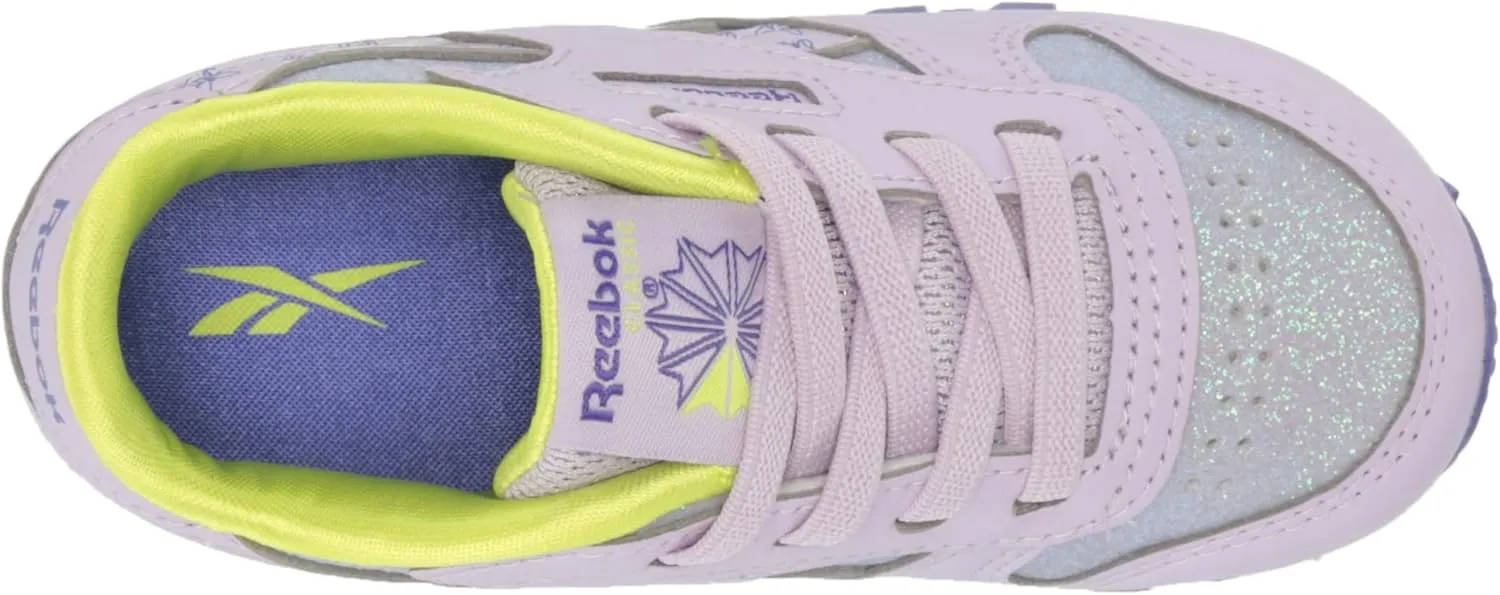 Reebok Unisex-Child Classic Leather Step N Flash Light Up Sneaker