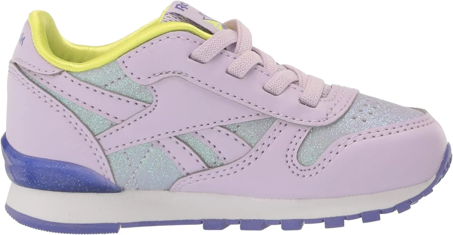 Reebok Unisex-Child Classic Leather Step N Flash Light Up Sneaker