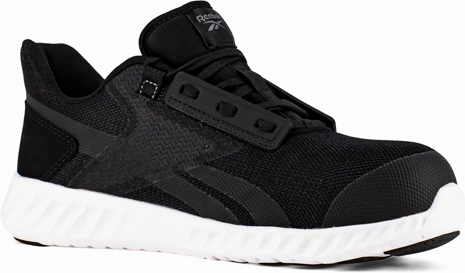 Reebok Men's Rb4023 Sublite Legend Athletic Work Composite Toe Shoe Black and White Industrial & Construction