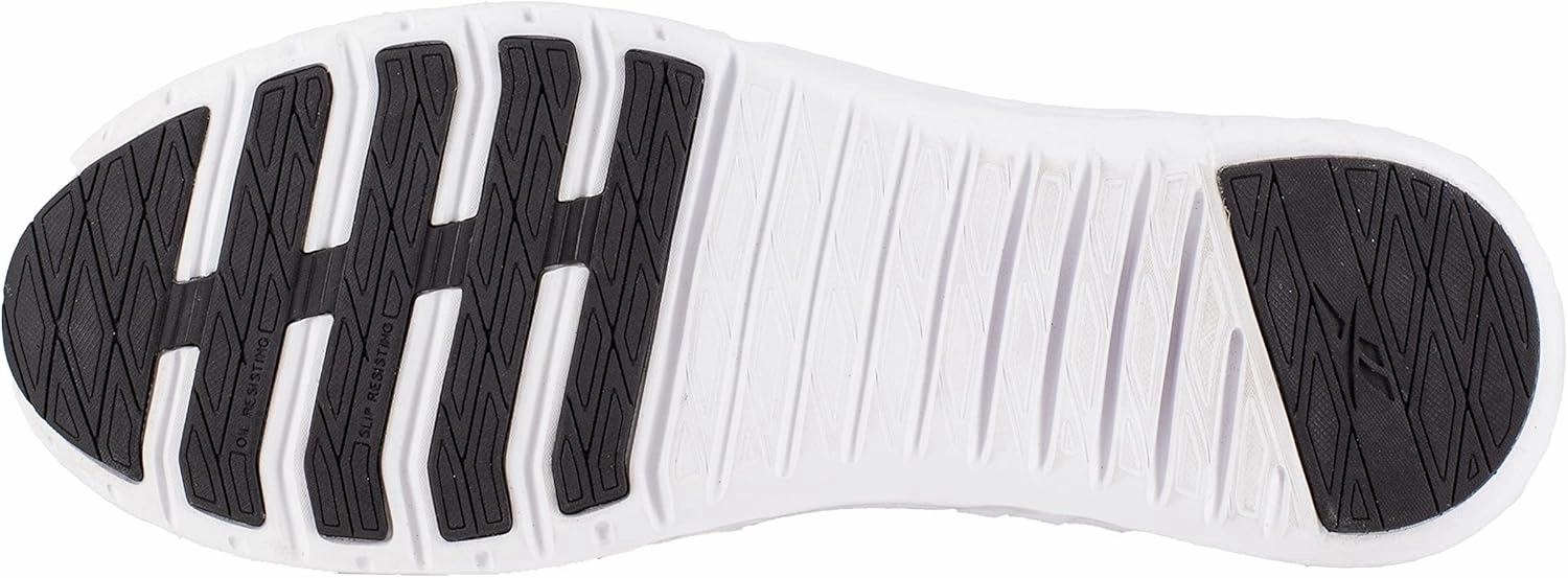 Reebok Men's Rb4023 Sublite Legend Athletic Work Composite Toe Shoe Black and White Industrial & Construction