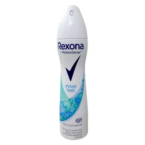 Rexona MotionSense Shower Fresh Antiperspirant Deodorant Spray for Women with 48-Hour Protection/200 ML