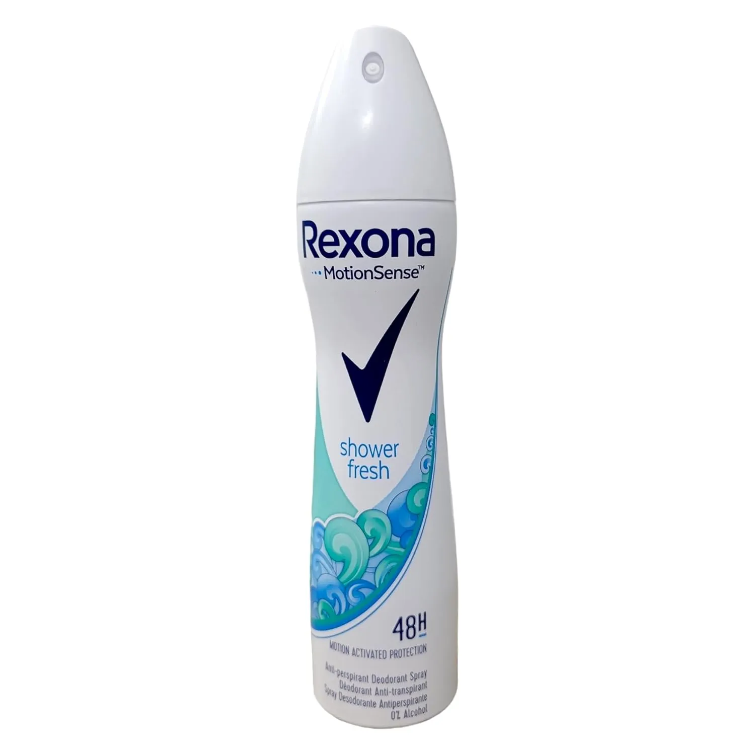 Rexona MotionSense Shower Fresh Antiperspirant Deodorant Spray for Women with 48-Hour Protection/200 ML