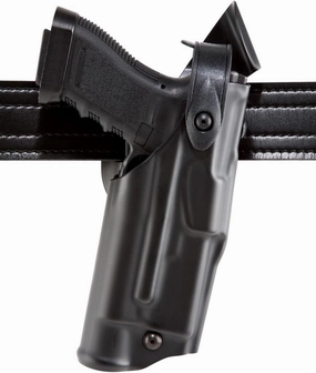 Safariland, 6360, ALS/SLS, Level 3 Retention Duty Holster Fits , Hi-Gloss Black, Glock 17, 22, 31, with light