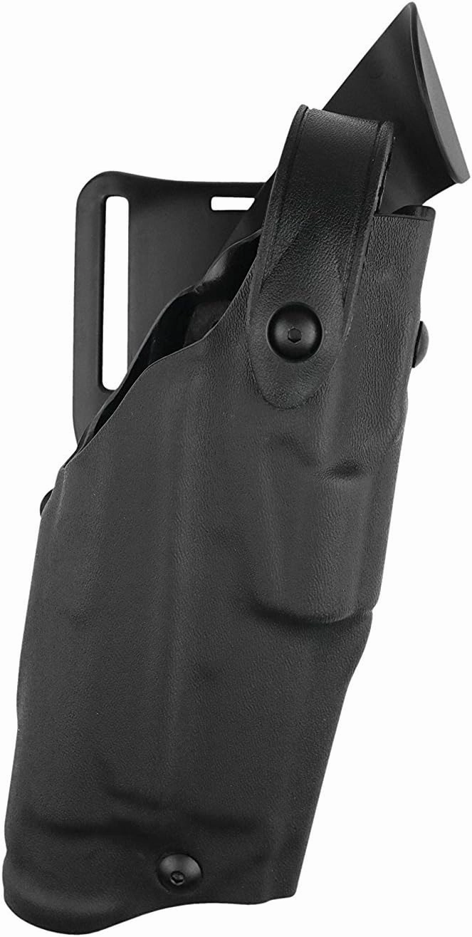 Safariland, 6360, SLS/ALS, Level 3 Retention Duty Holster, Fits: H&K P2000 USA Version with Light, Mid-Ride, STX Tactical Black, Right Hand