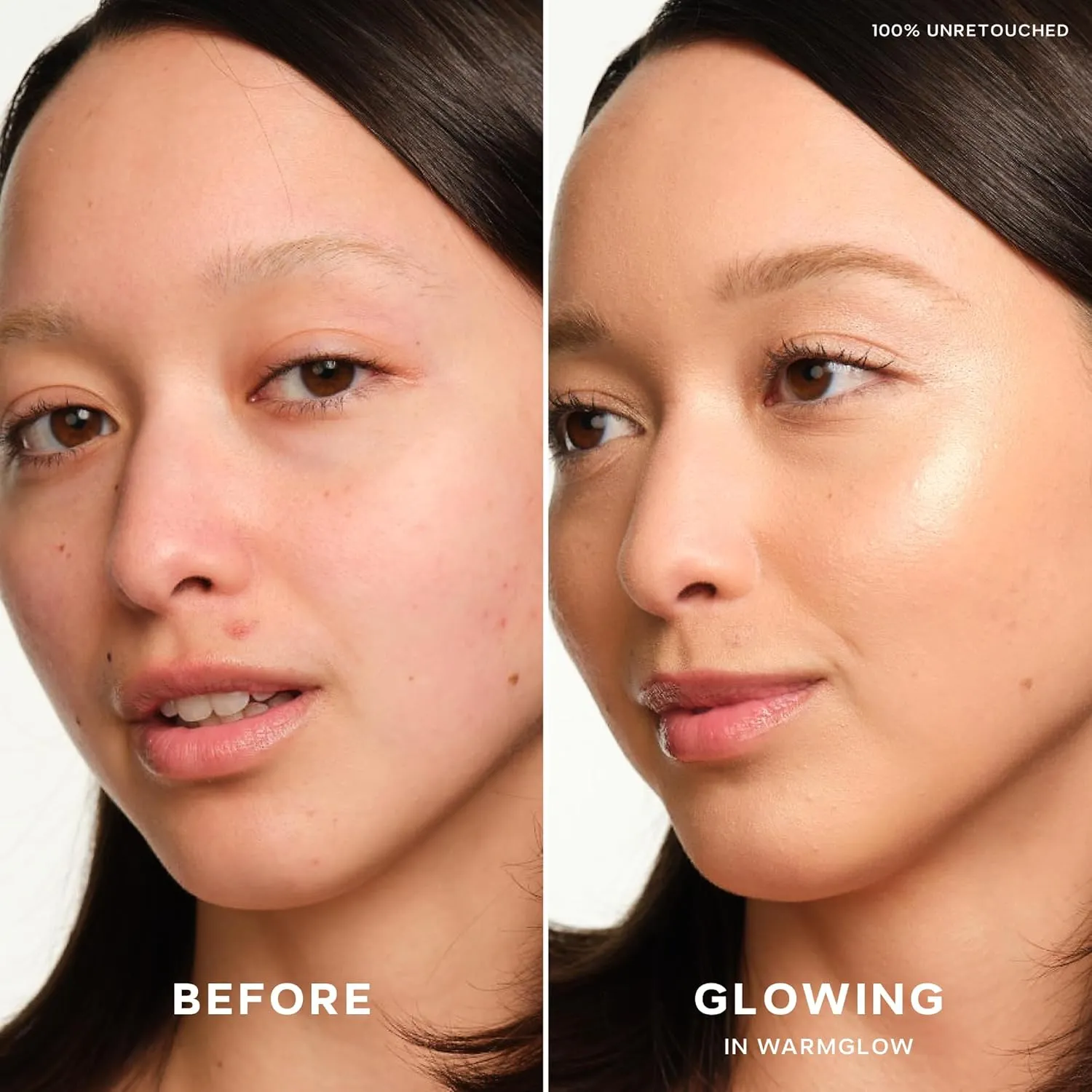 Saie Glowy Super Gel Lightweight Illuminator - Luminizer and Makeup Primer for Glowing Skin - Enriched with Vitamin C   Hydrating Squalane Oil - Warmglow (1 oz)
