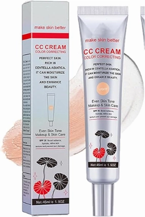 Satinskin Cc Cream Korean, Satinskin Cc Cream Korean Color Matching, Satinskin Cc Cream Color Correcting, Even Skin Tone Makeup and Skin Care-01 Dark