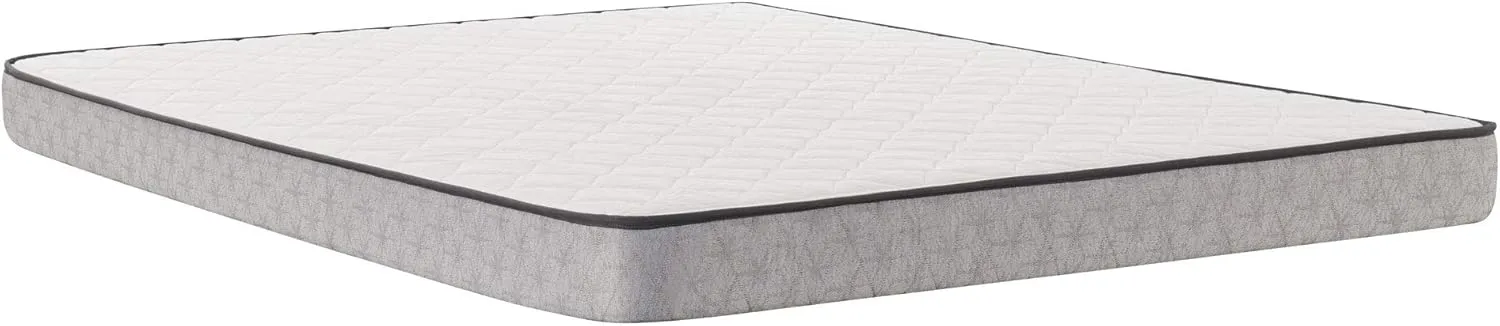 Sealy Essentials Spring Spruce Firm Feel Mattress and 5-Inch Foundation, Full