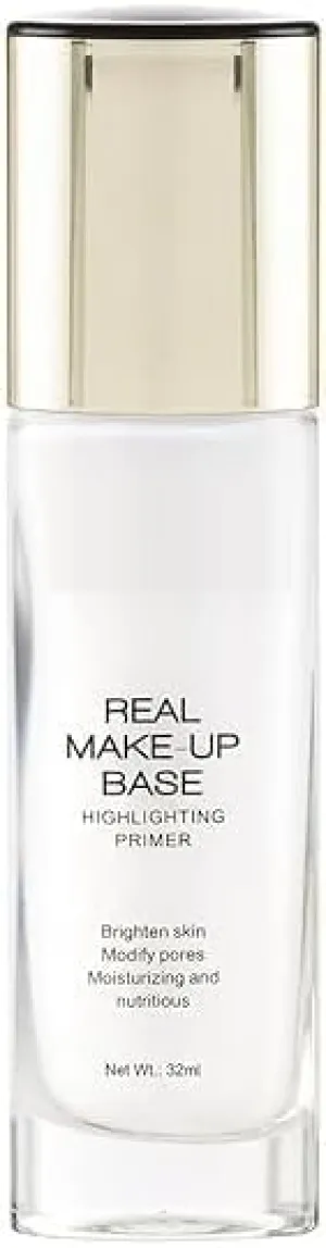 SELVANI Real Makeup Base Highlighting Primer| Skin-Hydrating Poreless Primer With Natural Glow Finish For Face Makeup |Shade - Natural Tint, 32Ml