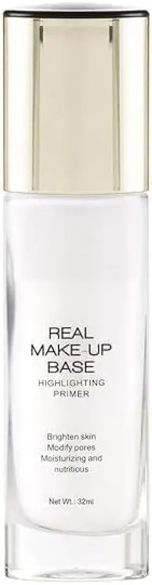 SELVANI Real Makeup Base Highlighting Primer| Skin-Hydrating Poreless Primer With Natural Glow Finish For Face Makeup |Shade - Pink Tint, 32Ml