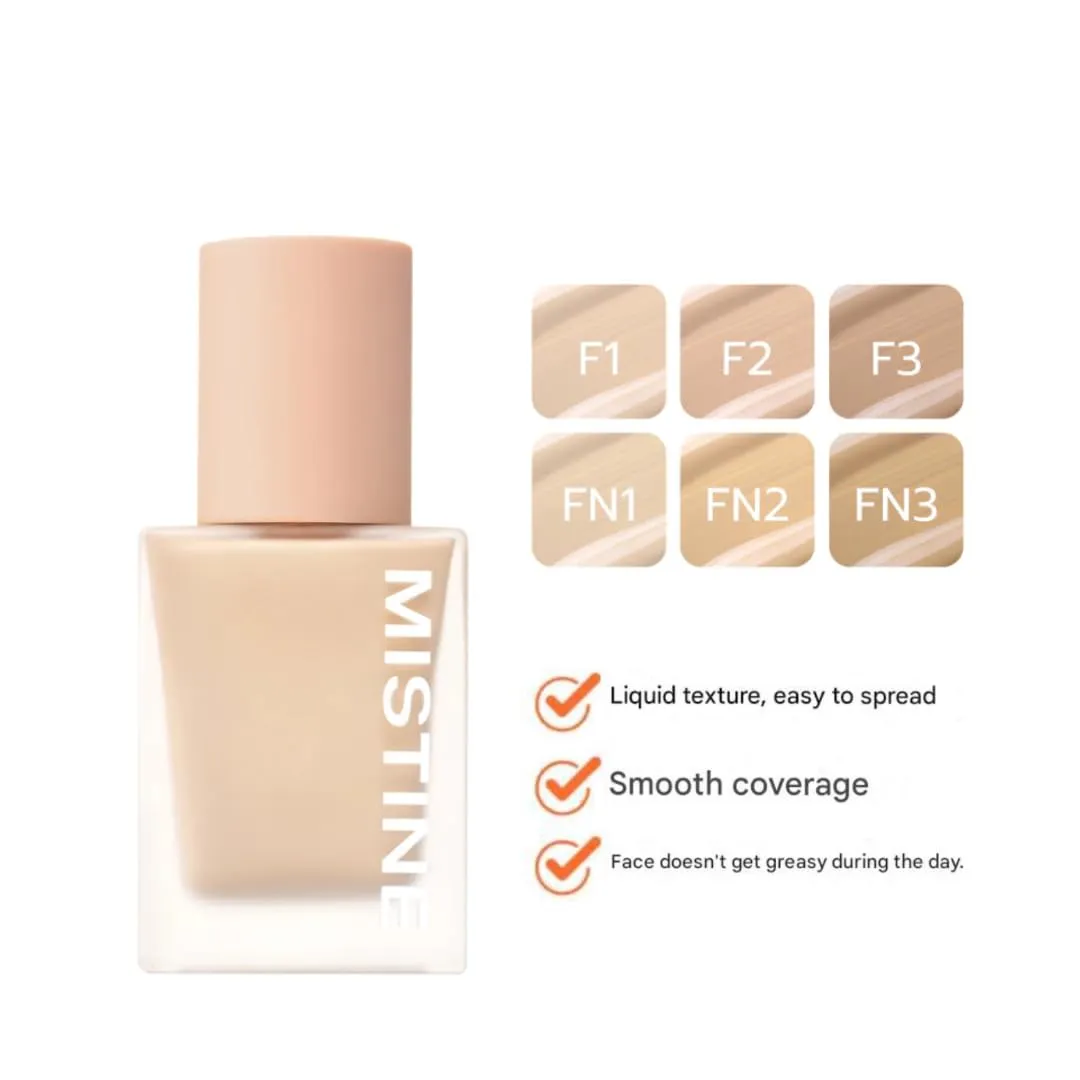 Semi Matte Velvet Liquid Foundation – SPF 50 PA     – 35g | Lightweight, Buildable Coverage with Soft Matte Finish (F2 Natural)