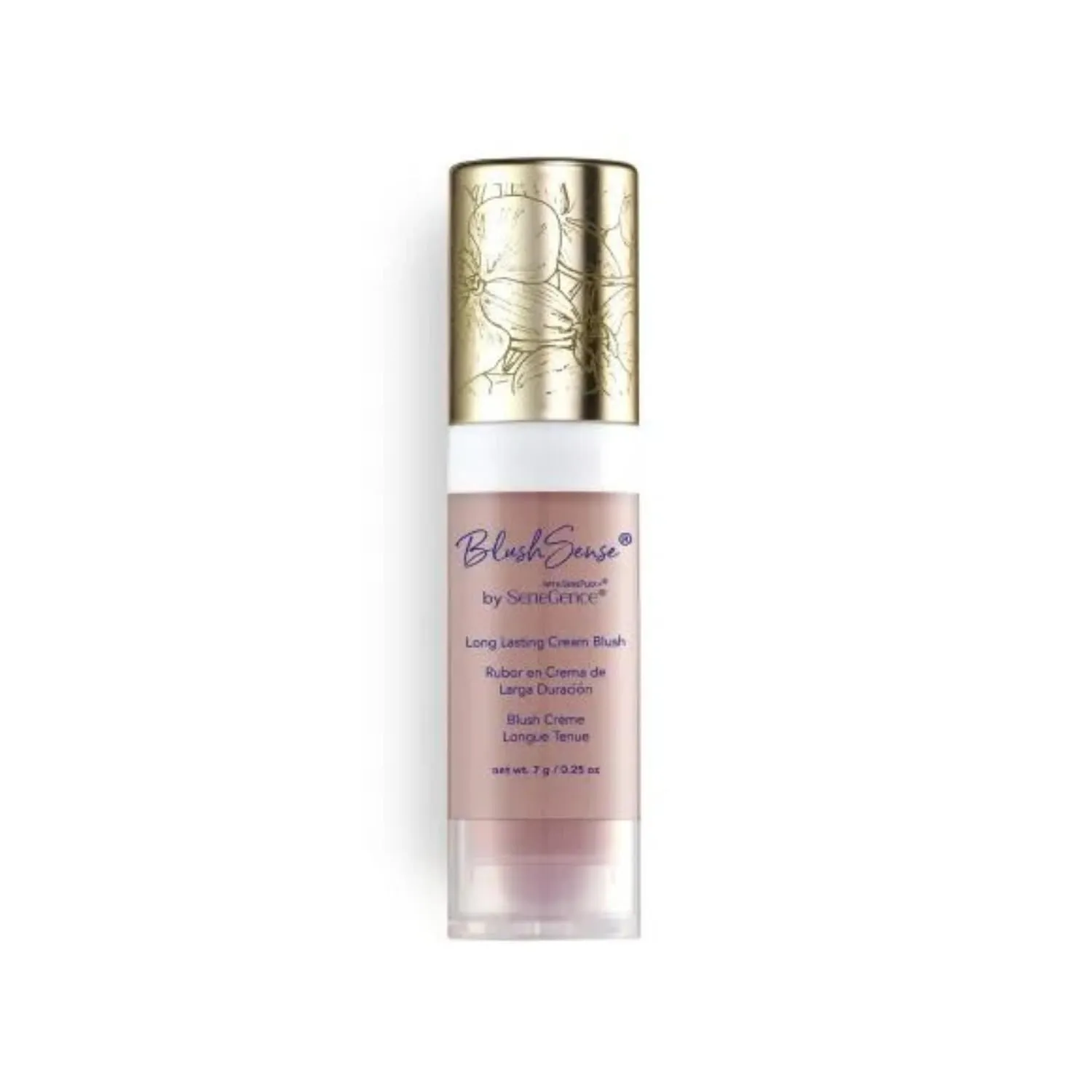 SeneGence BlushSense Cream Blush, Pouty Pink, 0.25 Oz, Blendable Hydrating Formula with SenePlex  for Anti-Aging Benefits, Enriched with Vitamins B & E