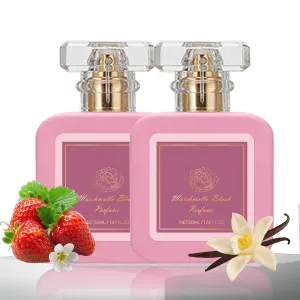 Shams Al Emarat Pink Blush Perfume Spray, Fresh Strawberry Candy & Long-Lasting Perfume for Women
