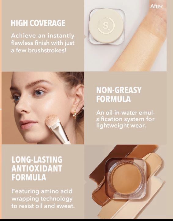 SHEGLAM Skinfluencer Full Coverage Foundation Balm SAMPLE