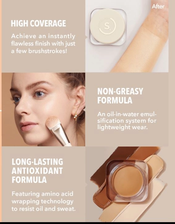 SHEGLAM Skinfluencer Full Coverage Foundation Balm SAMPLE