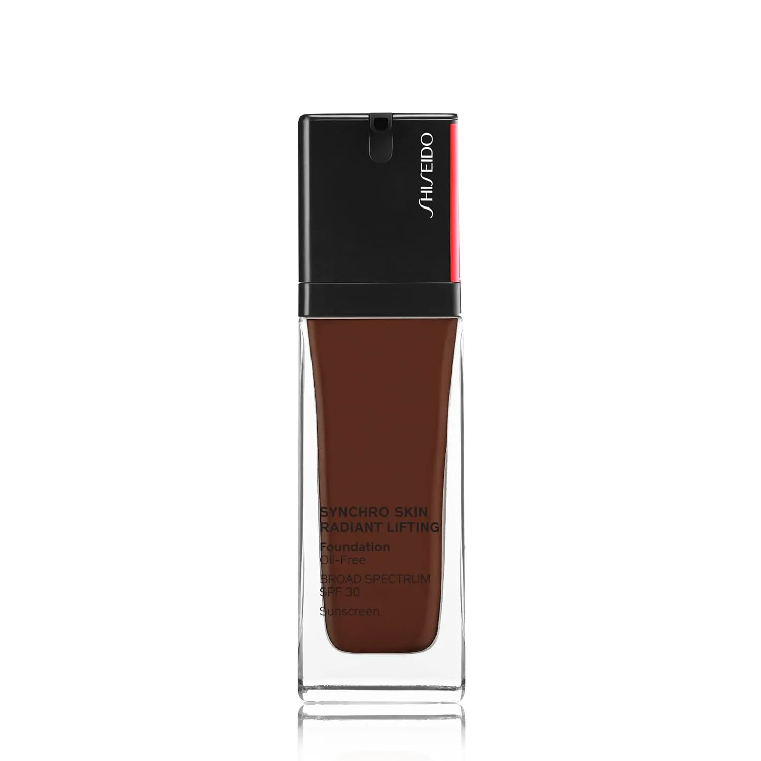 Shiseido Synchro Skin Radiant Lifting Foundation SPF 30 - Medium-to-Full, Buildable Coverage - 24-HR Hydration - Transfer, Crease & Smudge Resistant - Non-Comedogenic