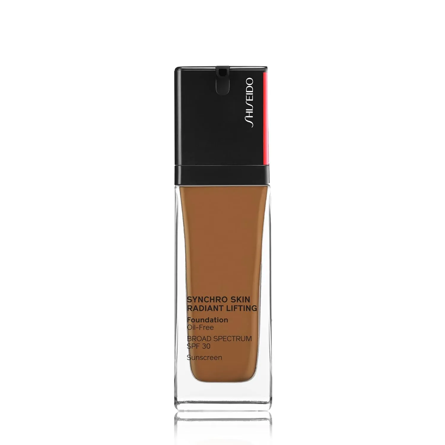 Shiseido Synchro Skin Radiant Lifting Foundation SPF 30 - Medium-to-Full, Buildable Coverage - 24-HR Hydration - Transfer, Crease & Smudge Resistant - Non-Comedogenic