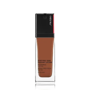 Shiseido Synchro Skin Radiant Lifting Foundation SPF 30 - Medium-to-Full, Buildable Coverage - 24-HR Hydration - Transfer, Crease & Smudge Resistant - Non-Comedogenic