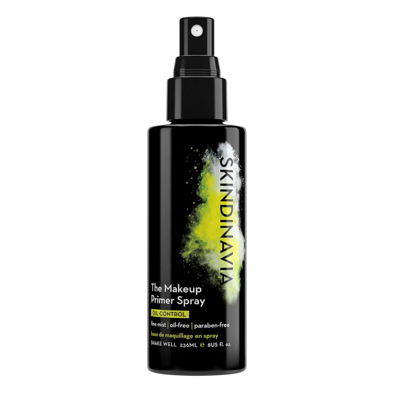 Skindinavia The Makeup Primer Spray Oil Control - Spray On Mattifying Base Layer For Oily Skin & Face - Oil Absorbing, Shine Control, & Pore Minimizer (8 Oz)