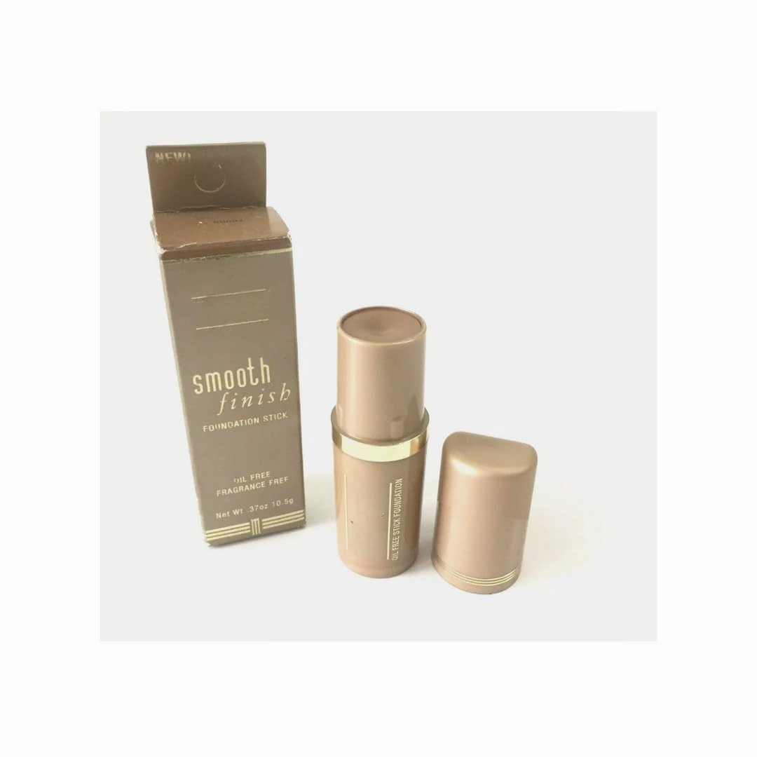 Smooth Finish Foundation Stick 02 Sunny 0.37 oz - Warm Honey Beige for Natural Glow