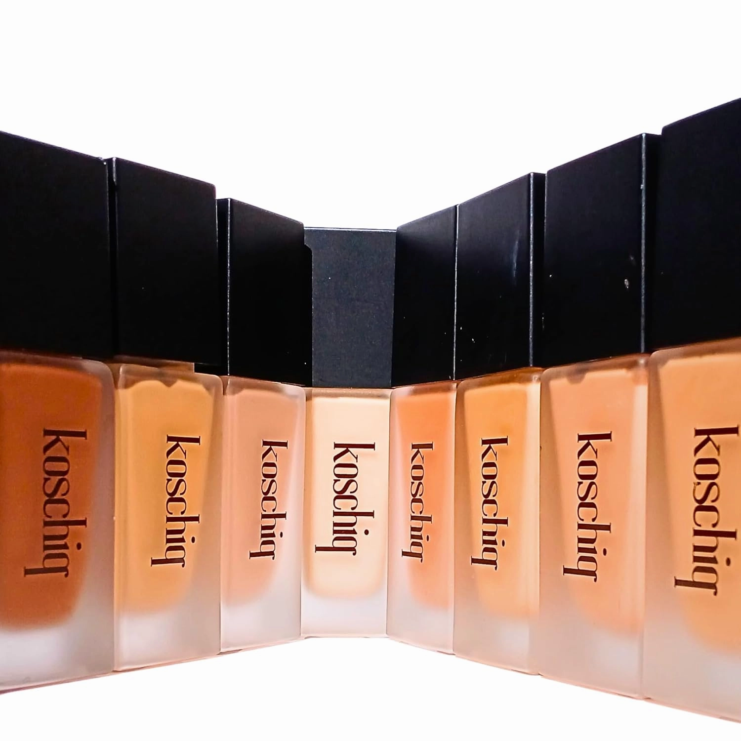 Soft Matte Finish Face And Body Foundation For all skin types, 24HRS Long Wear Lightweight Medium-Full Coverage Foundation, Oilfree - Shine Control- 1.183FL/OZ K-50