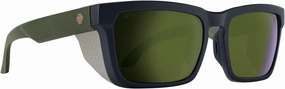 SPY Optic Helm Tech, Full Cover Square Sunglasses, Color and Contrast Enhancing Lenses