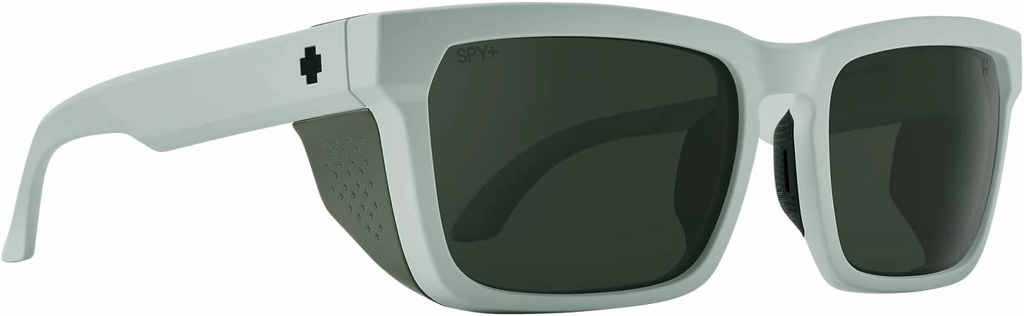 SPY Optic Helm Tech, Full Cover Square Sunglasses, Color and Contrast Enhancing Lenses