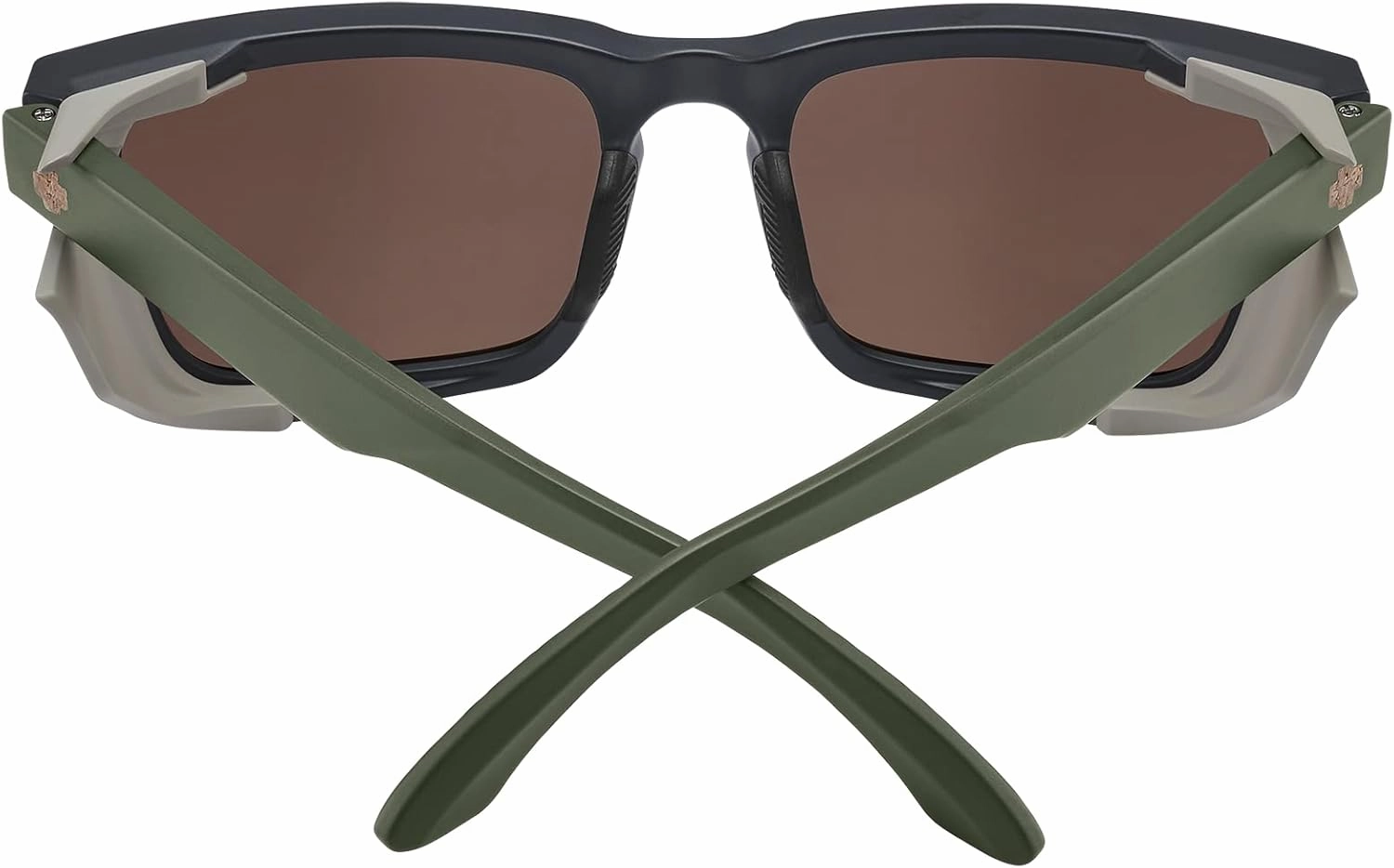 SPY Optic Helm Tech, Full Cover Square Sunglasses, Color and Contrast Enhancing Lenses