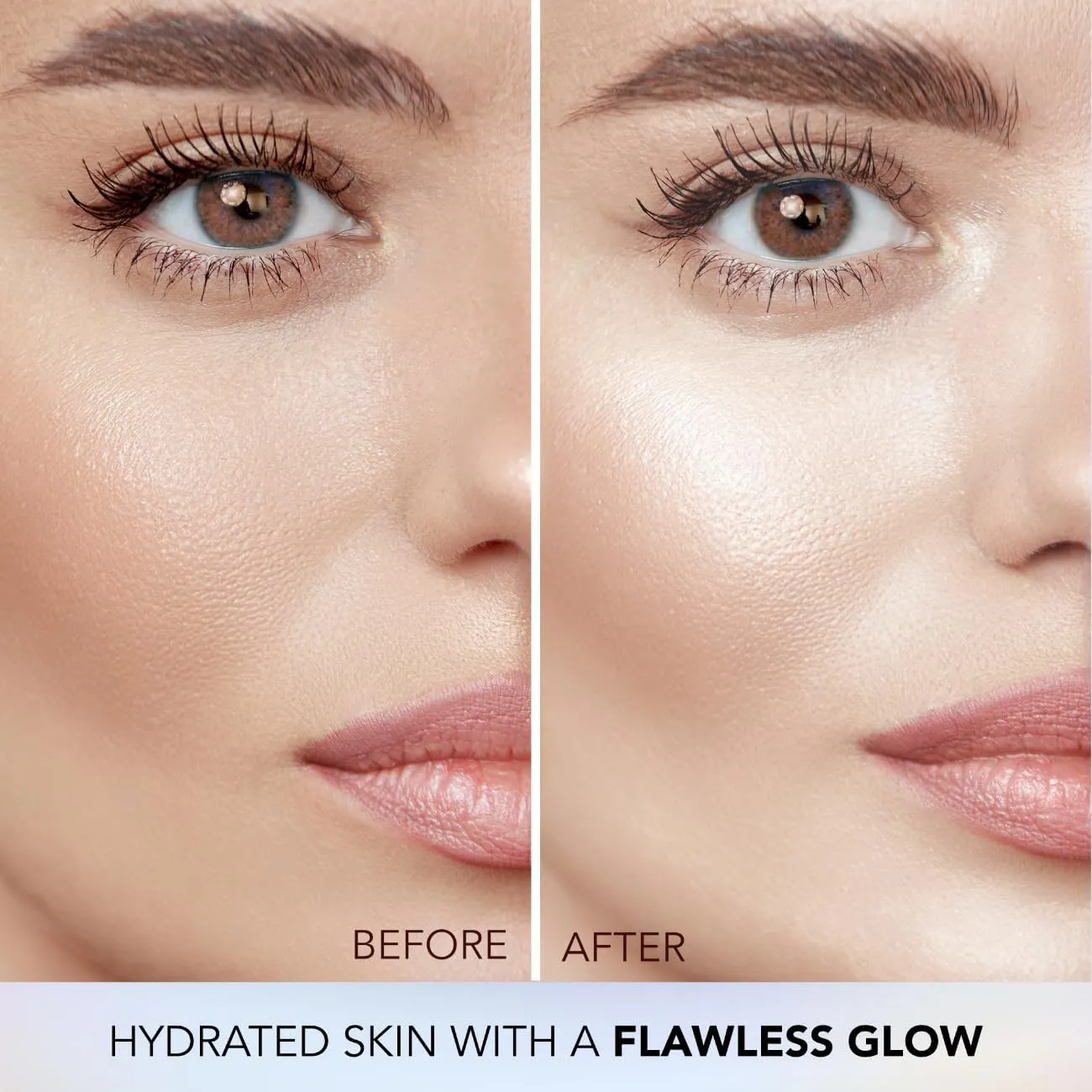 Strobe Cream Rose Gold, Primer and Highlighter with Shea Butter, 30ml Moisturizing Makeup Base (Silver)