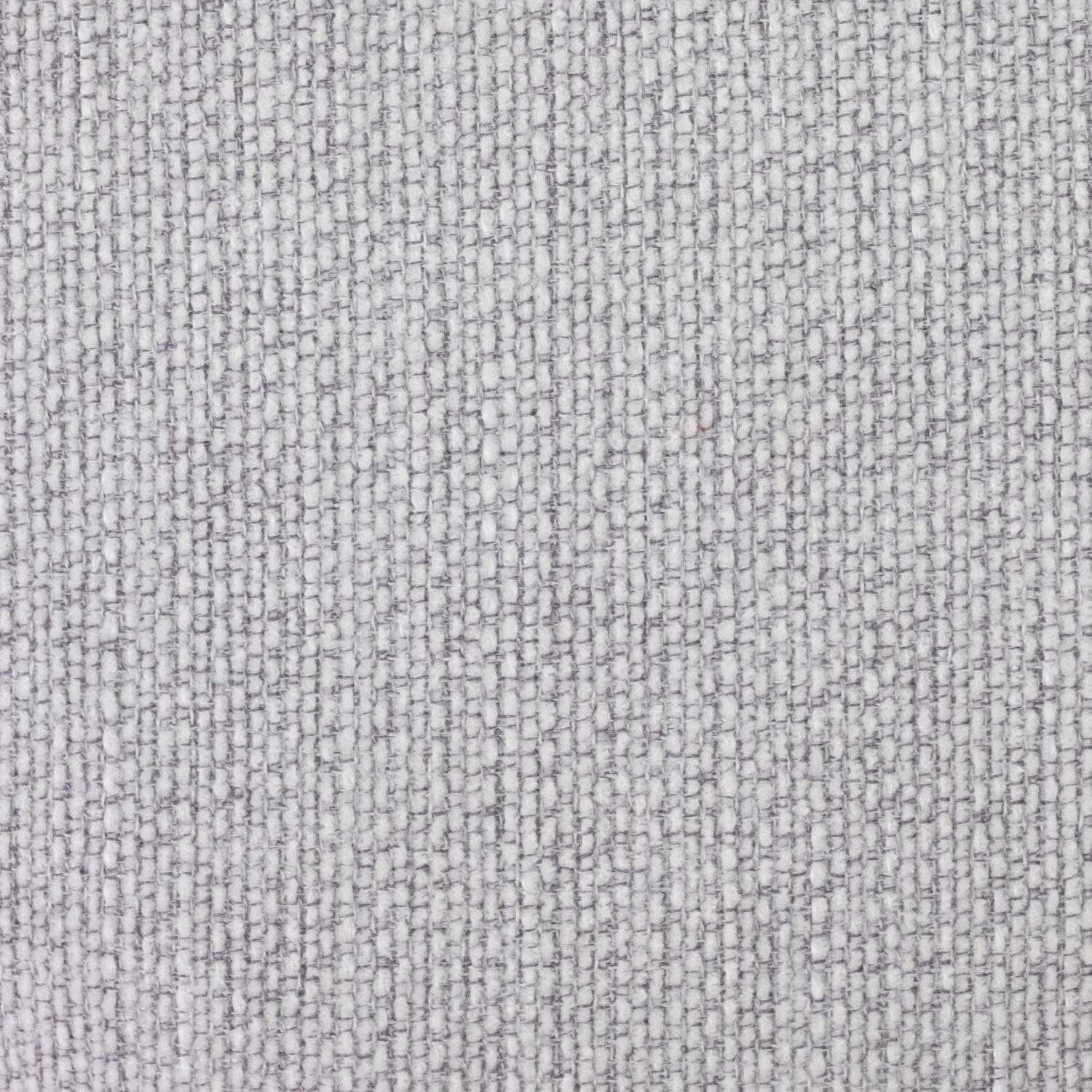 Sweet Home Collection Chair Cushion Memory Foam Pads Honeycomb Pattern Slip Non Skid Rubber Back Rounded Square 16" x 16" Seat Cover, 4 Pack, Alexis Gray/White