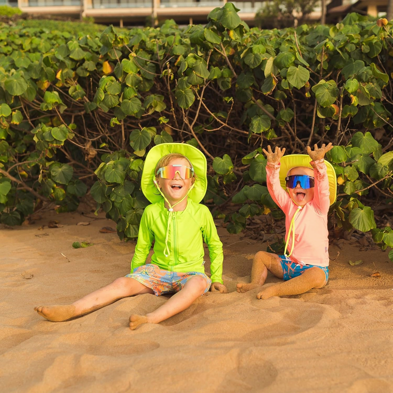 SwimZip Wide Brim Sun Hat | UPF 50  Protection for Baby, Toddler, and Kids